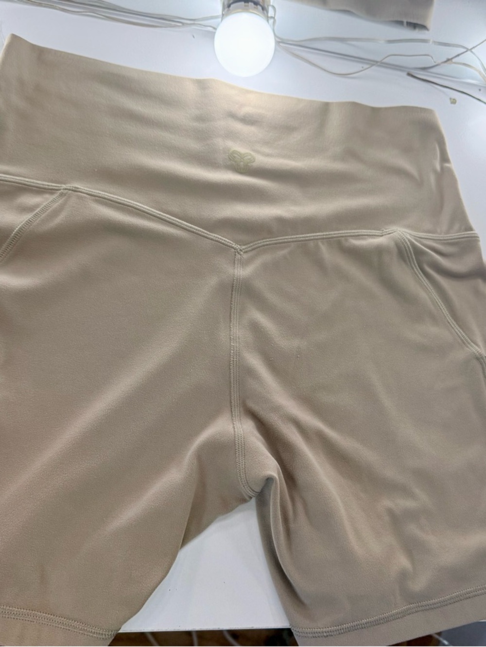 Aritzia Butter Soft Cheeky Hi-Rise 3" Short | Turner Taupe - Picture 4 of 7